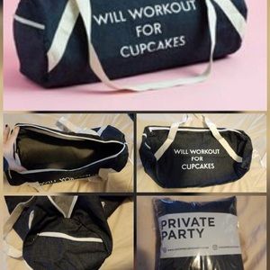 Brand new Private Party gym/duffle bag